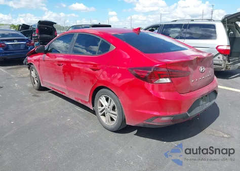 2020 Hyundai Elantra Sel z USA, uszkodzony, nr VIN 5NPD84LF4LH576800